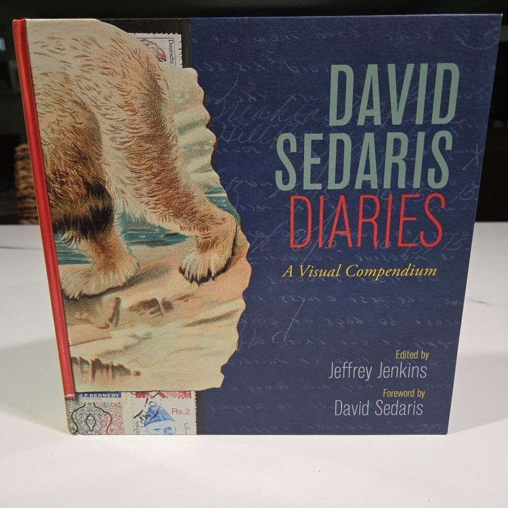 NEW 1st Ed 'David Sedaris Diaries: A Visual Compendium' Illustrated 16' HC GYM